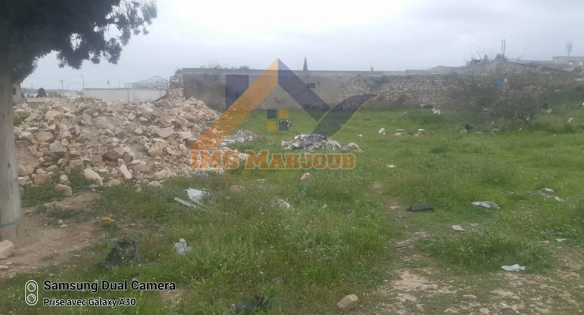 A vendre un terrain constructible à El Mohammedia.