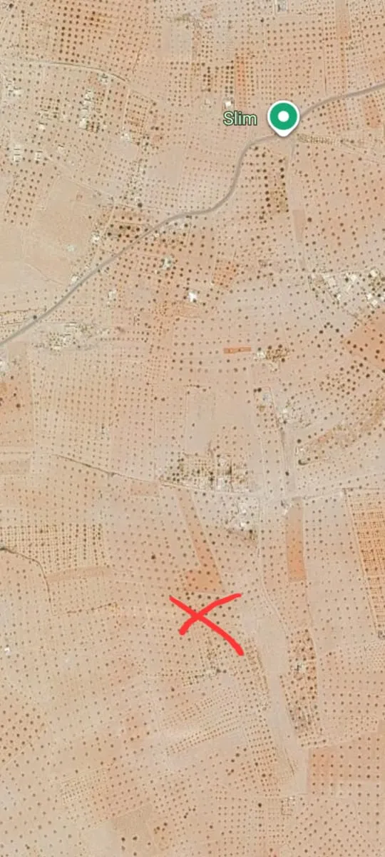 قطعة أرض للبيع بمرقان، طريق سيدي جمور