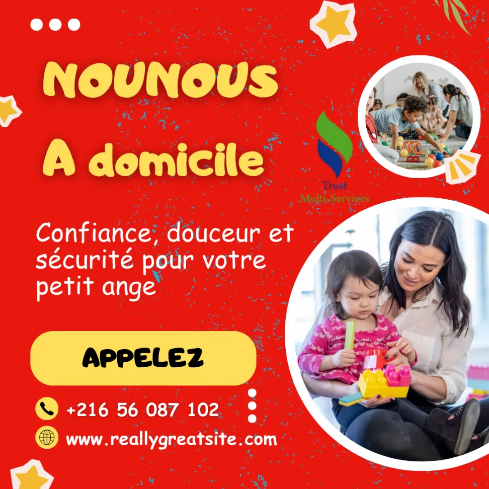 Besoin d'une nounou fiable à domicile ?