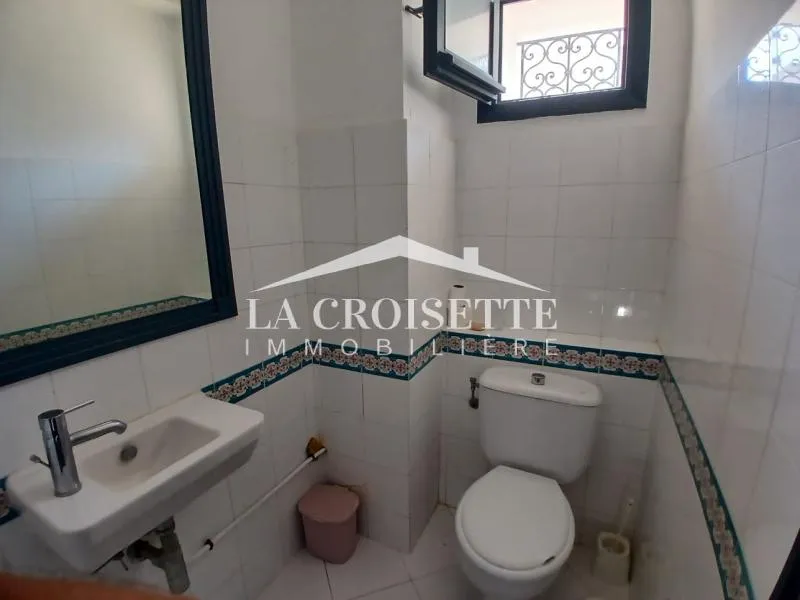 Duplex s2 meublé vue sur mer à Gammarth ZDL0682