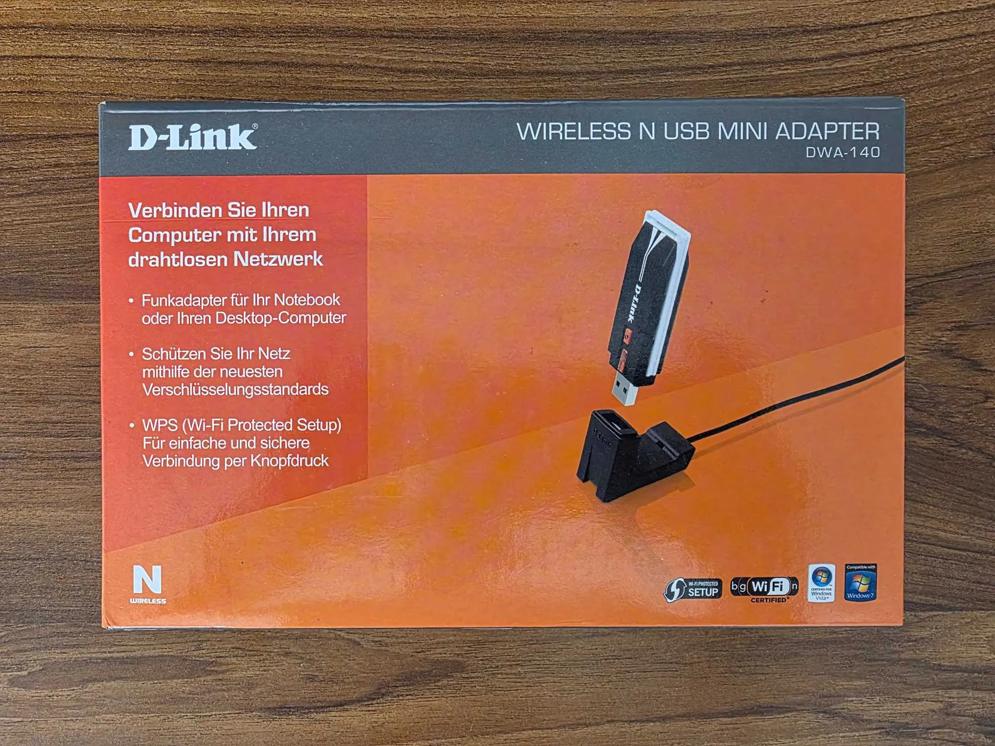 Wireless USB mini adapter Importe de l'Allemagne