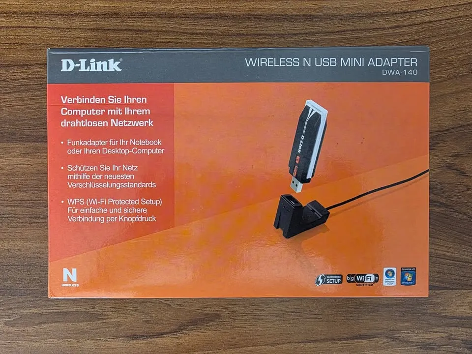 Wireless USB mini adapter Importe de l'Allemagne