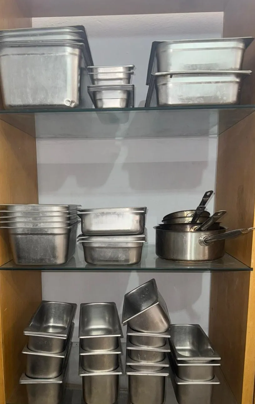 bac gastro en inox et polycarbonate
