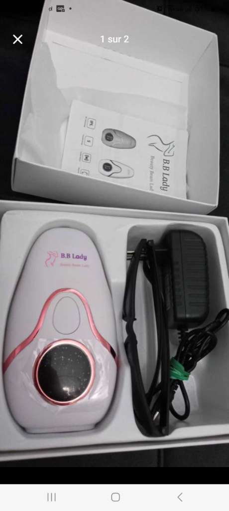 Appareil laser presque neuf