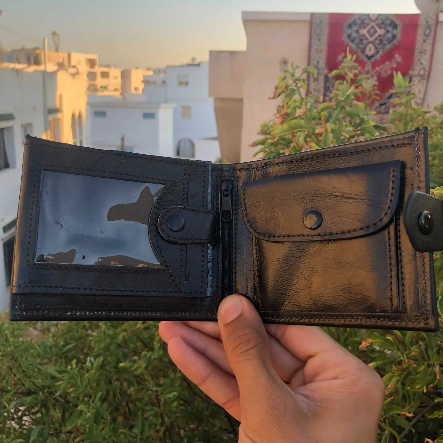 ✅ Porte monnaie Cuir - Neuf