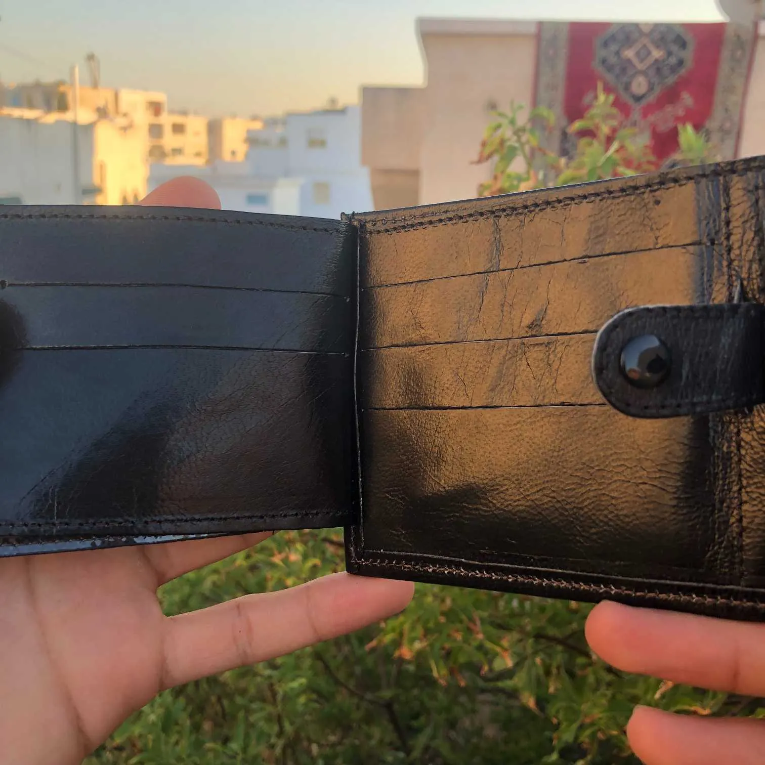 ✅ Porte monnaie Cuir - Neuf