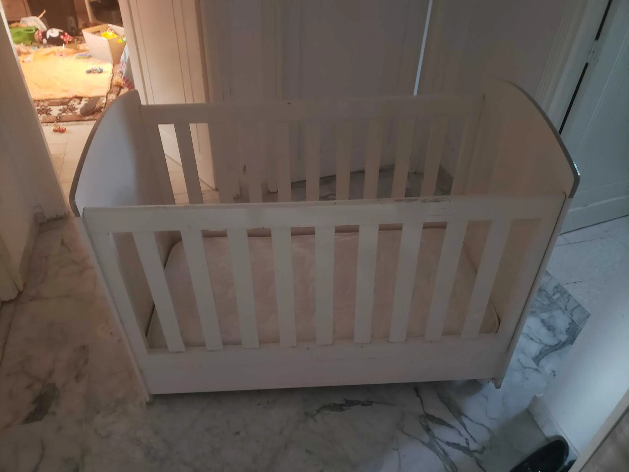 Lit bébé + pousette