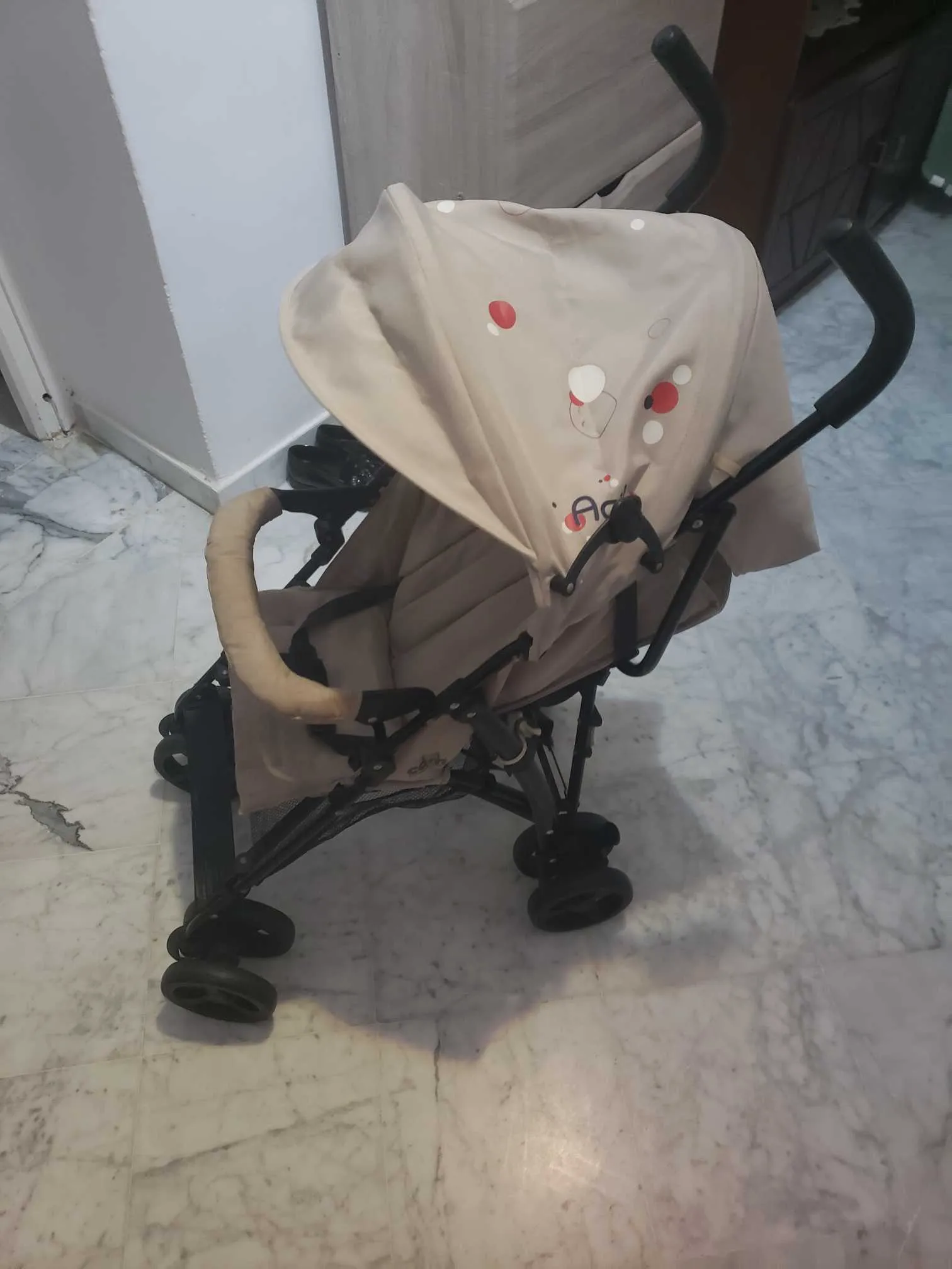 Lit bébé + pousette