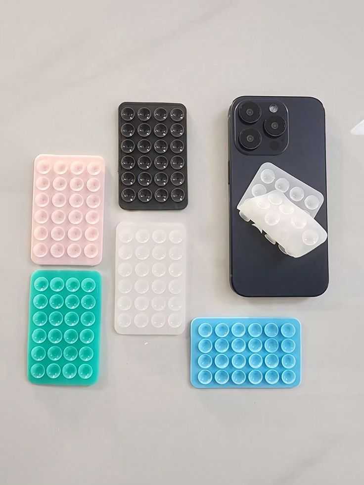 Ventouse silicone double face