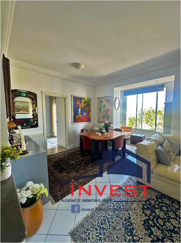 Duplex S+3 avec vue sur mer à Gammarth Supérieur
