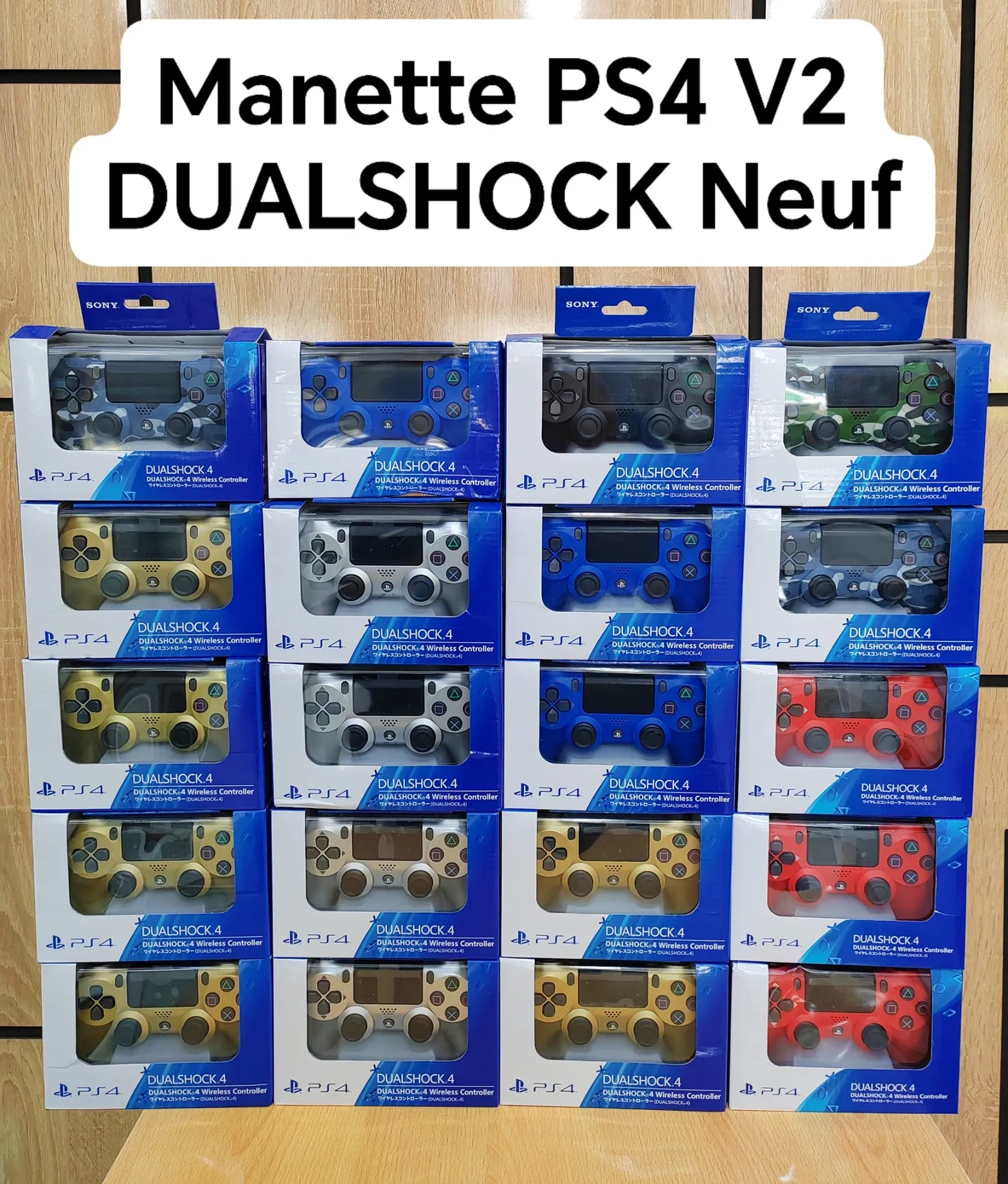 ✨ ️Manette DUALSHOCK PS4 V2 Neuf ✨️ Nouveau stock disponible