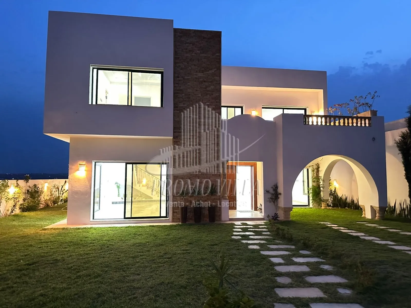 une charmante villa de style arabesque