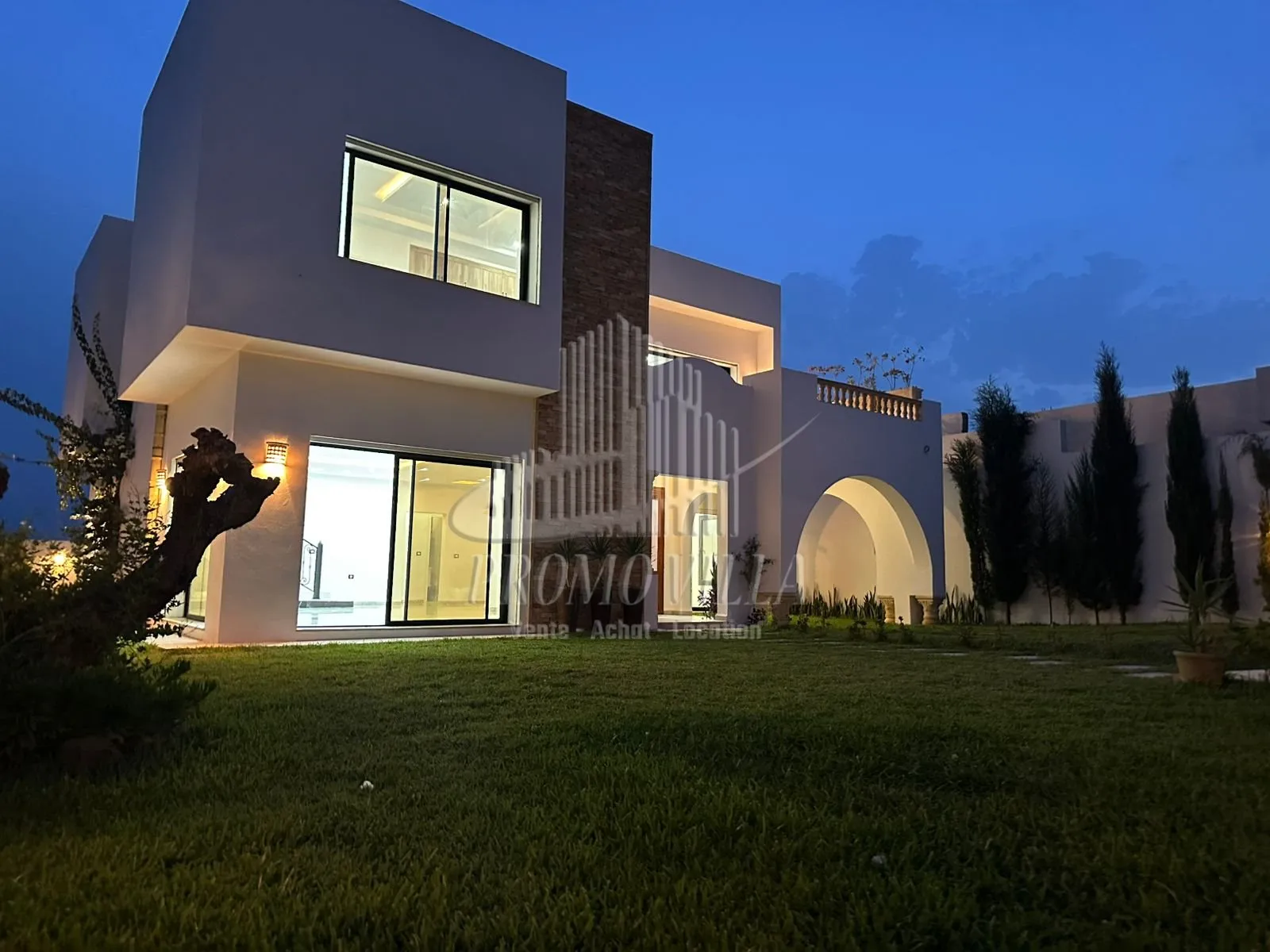 une charmante villa de style arabesque