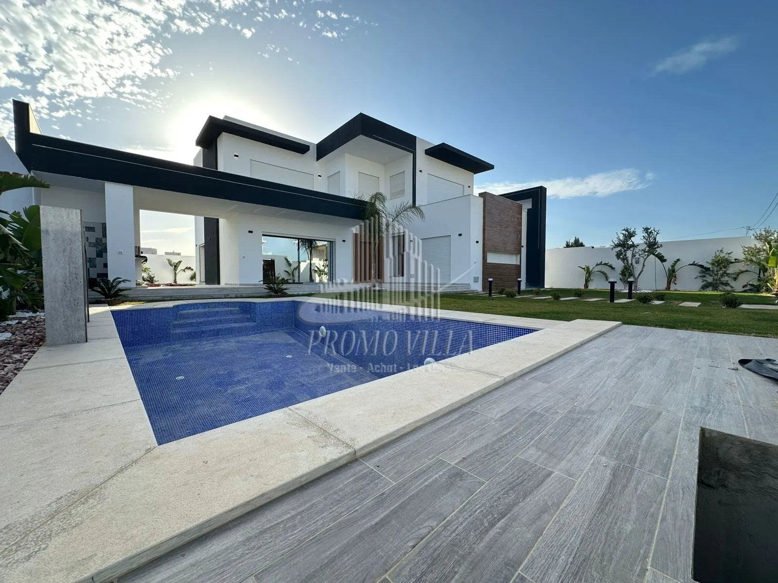 villa de style moderne