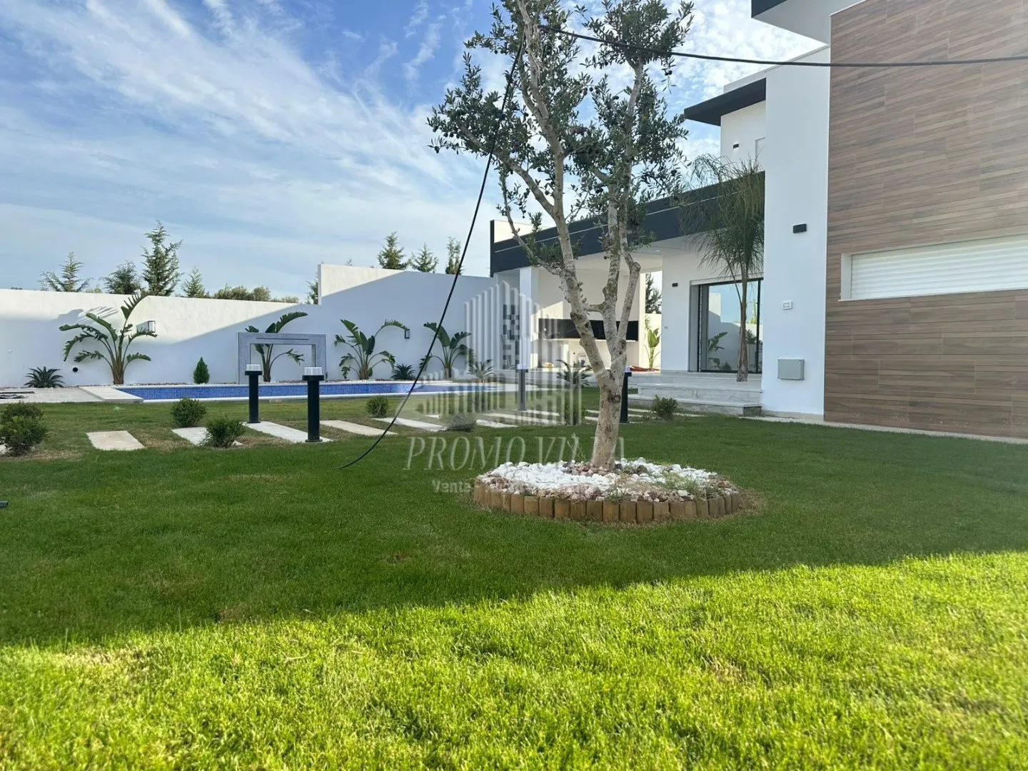 villa de style moderne