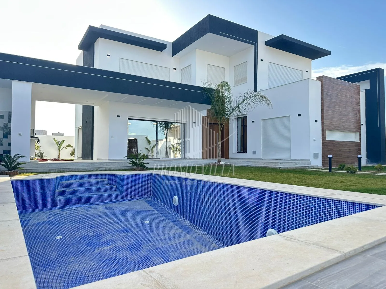 villa de style moderne