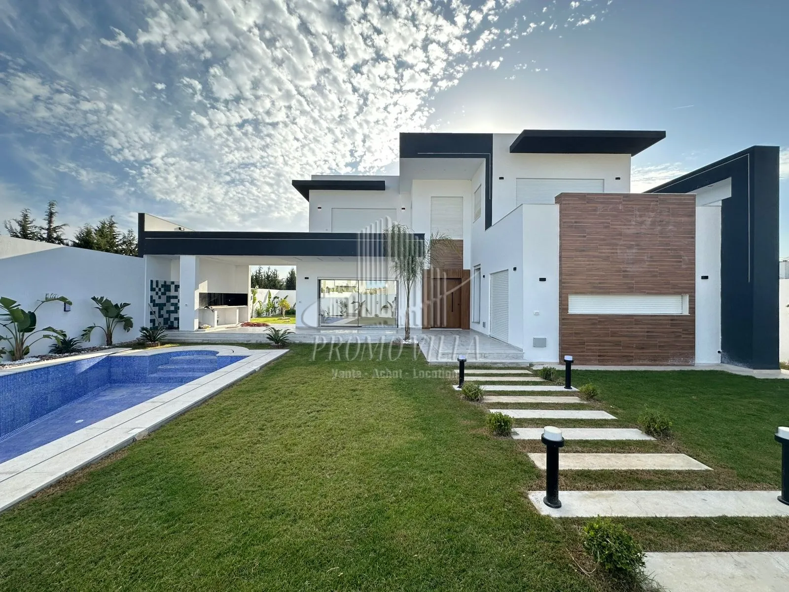 villa de style moderne