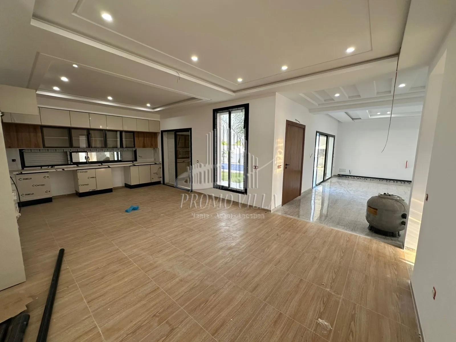 villa de style moderne