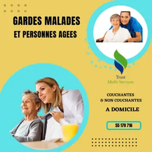 GARDES MALADES COUCHANTES A  SOUKRA