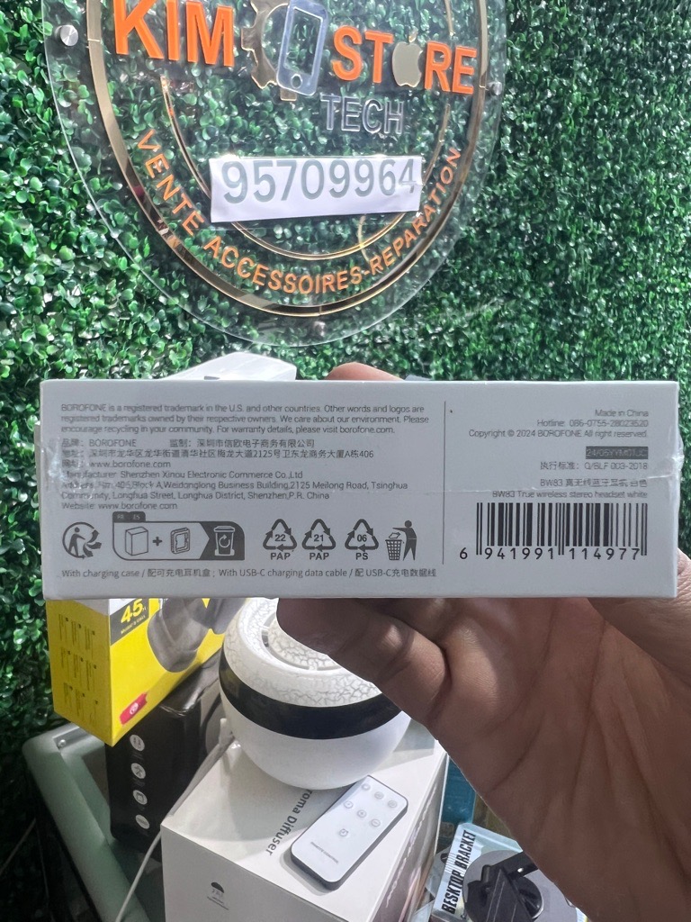 Écouteurs Sans Fil Borofone BW83 Bluetooth 5.4 Au Meilleur Prix en Tunisie