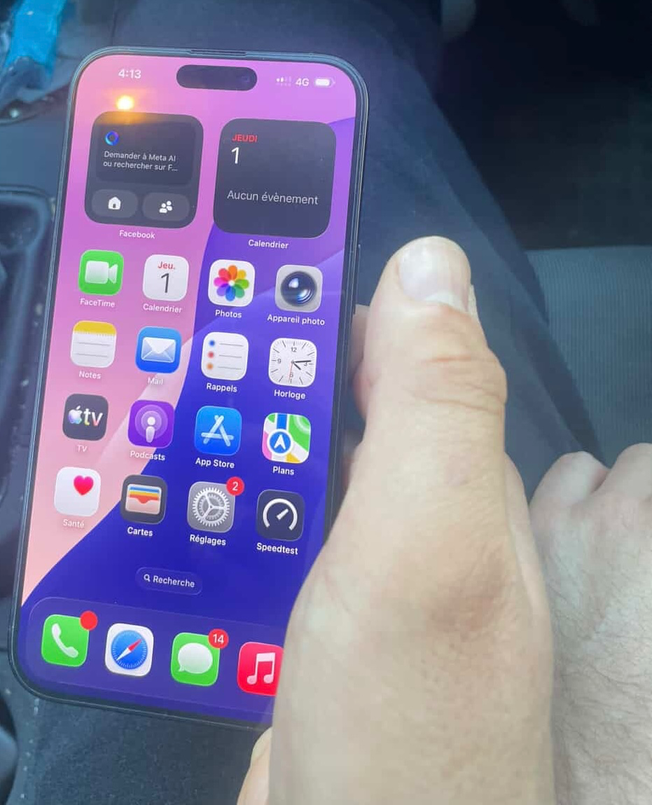 iPhone 16 pro max 256 Go black 