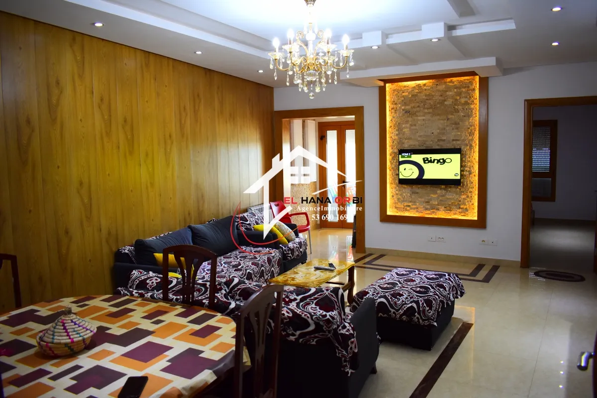 Un Bien S+2 à Louer Vue Mer à Corniche Mahdia