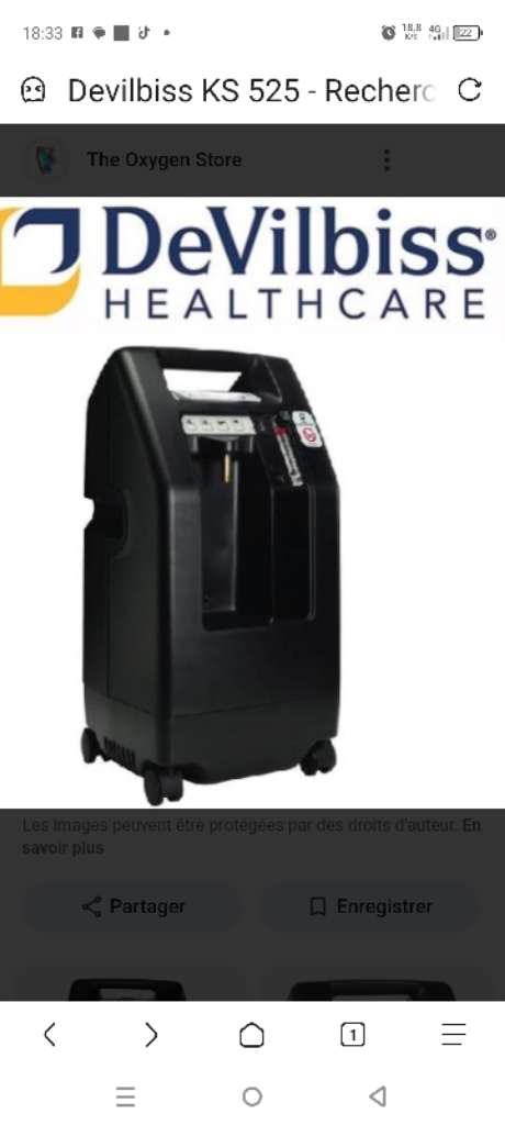 Concentrateur d'oxygène 