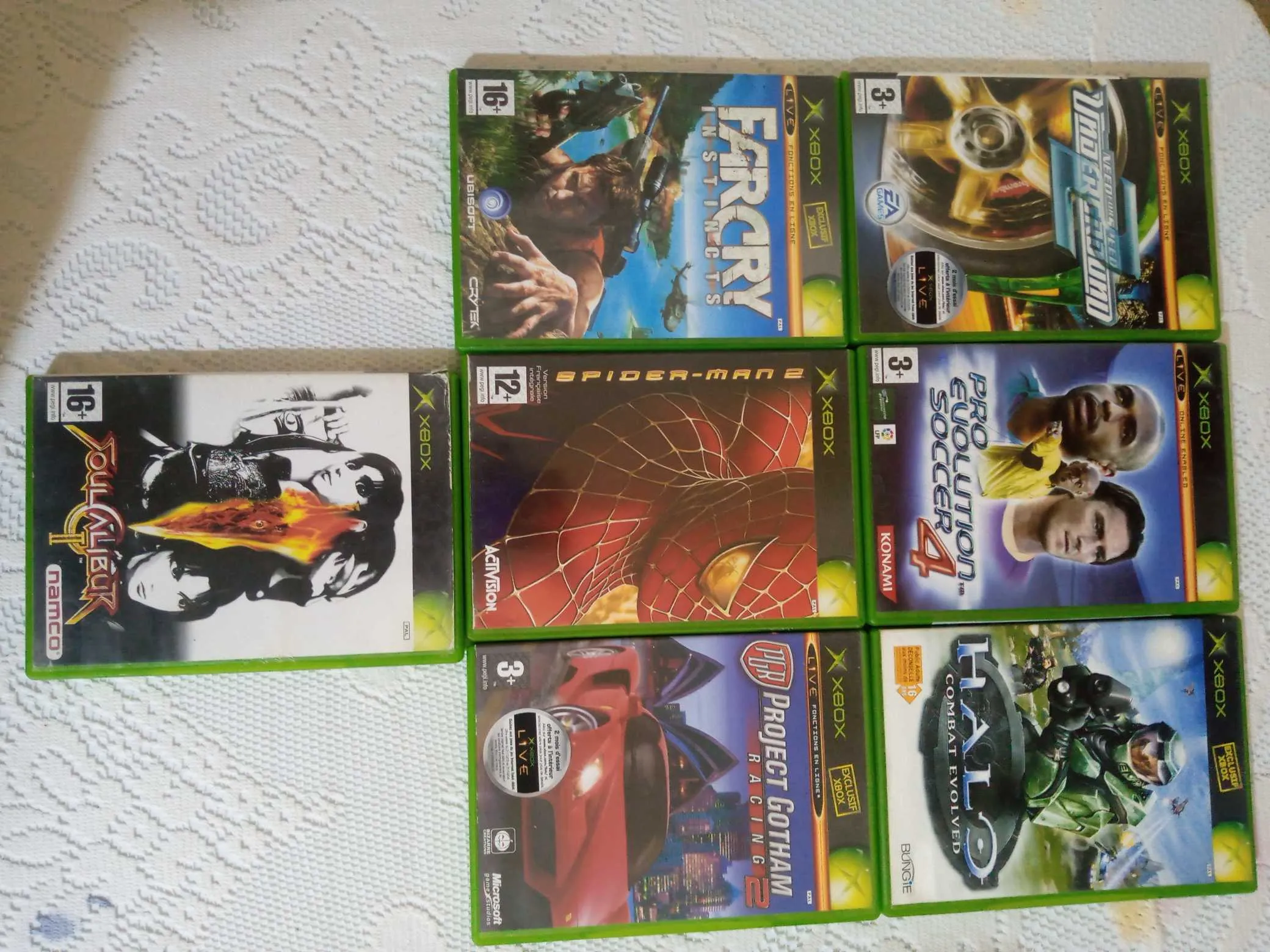 Xbox original 150 dt avec écran Samsung 22 210 dt