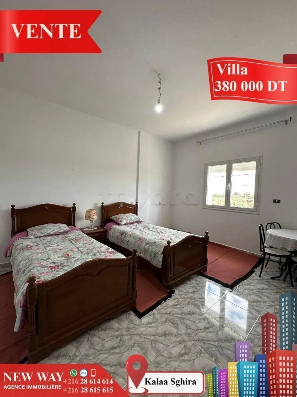 Villa Sur un Axe Principale à kalàa Sghira