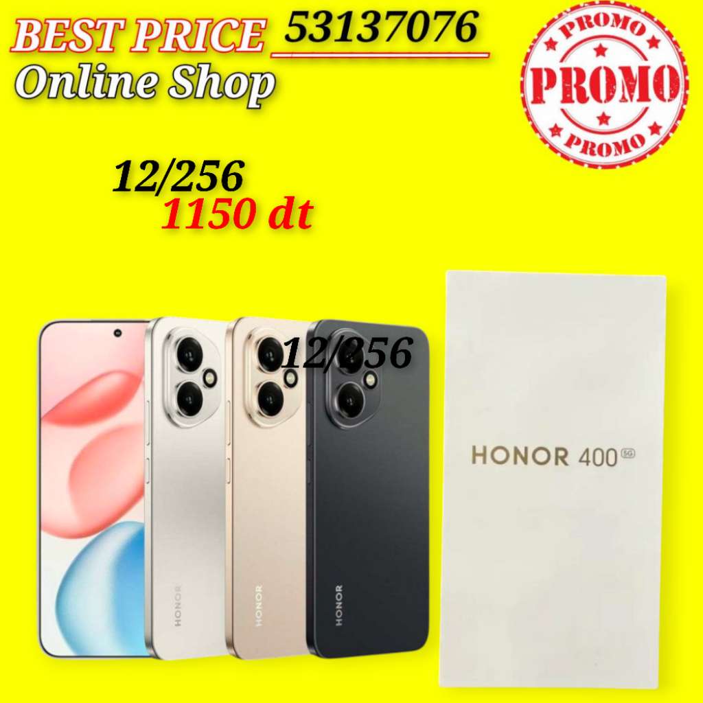 HONOR 400 5G 12/256 Cacheté Neuf paquet fermé # validé ✔️
