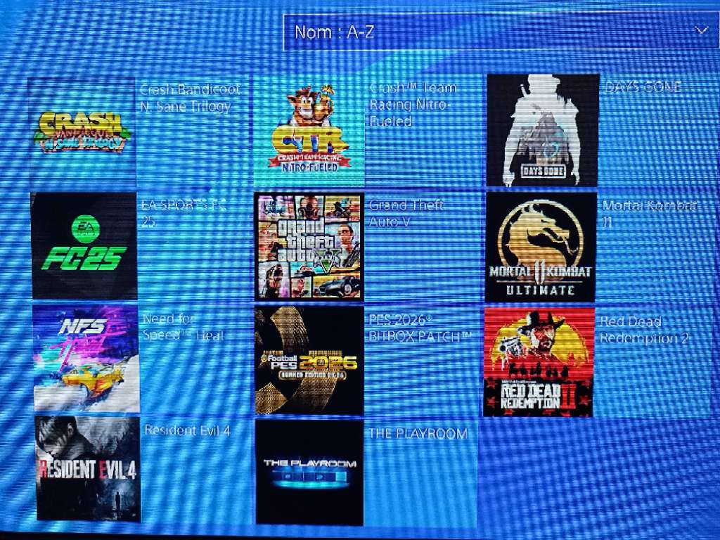 Ps4 slim patché 10 jeux installé