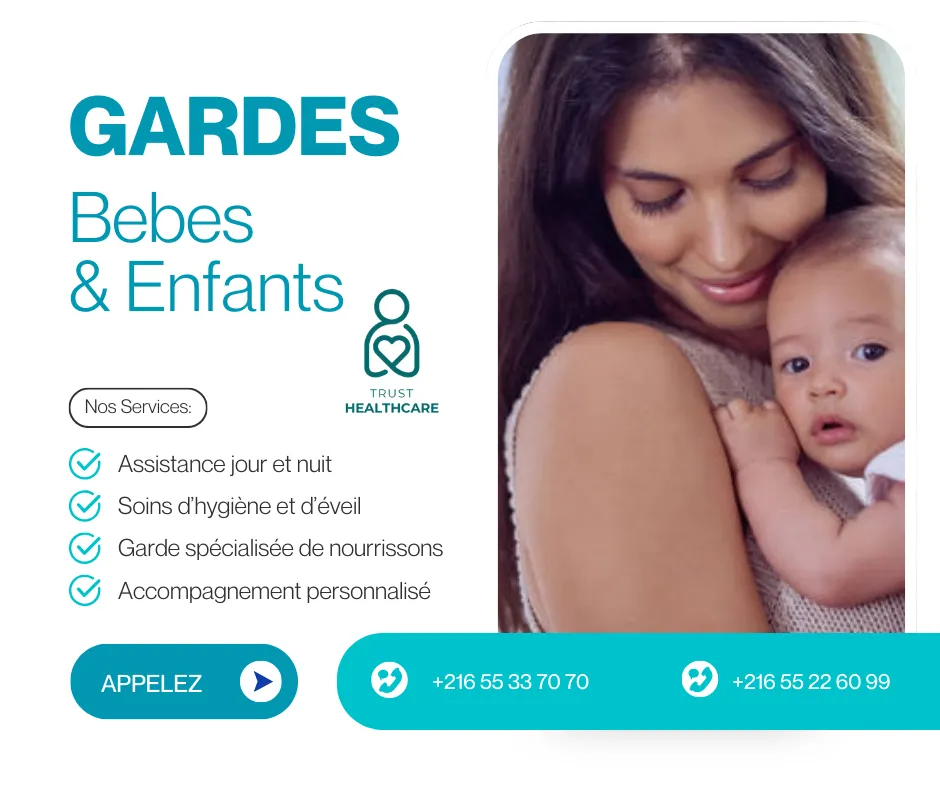 GARDE BEBES A DOMICILE A DJERBA MIDOUN