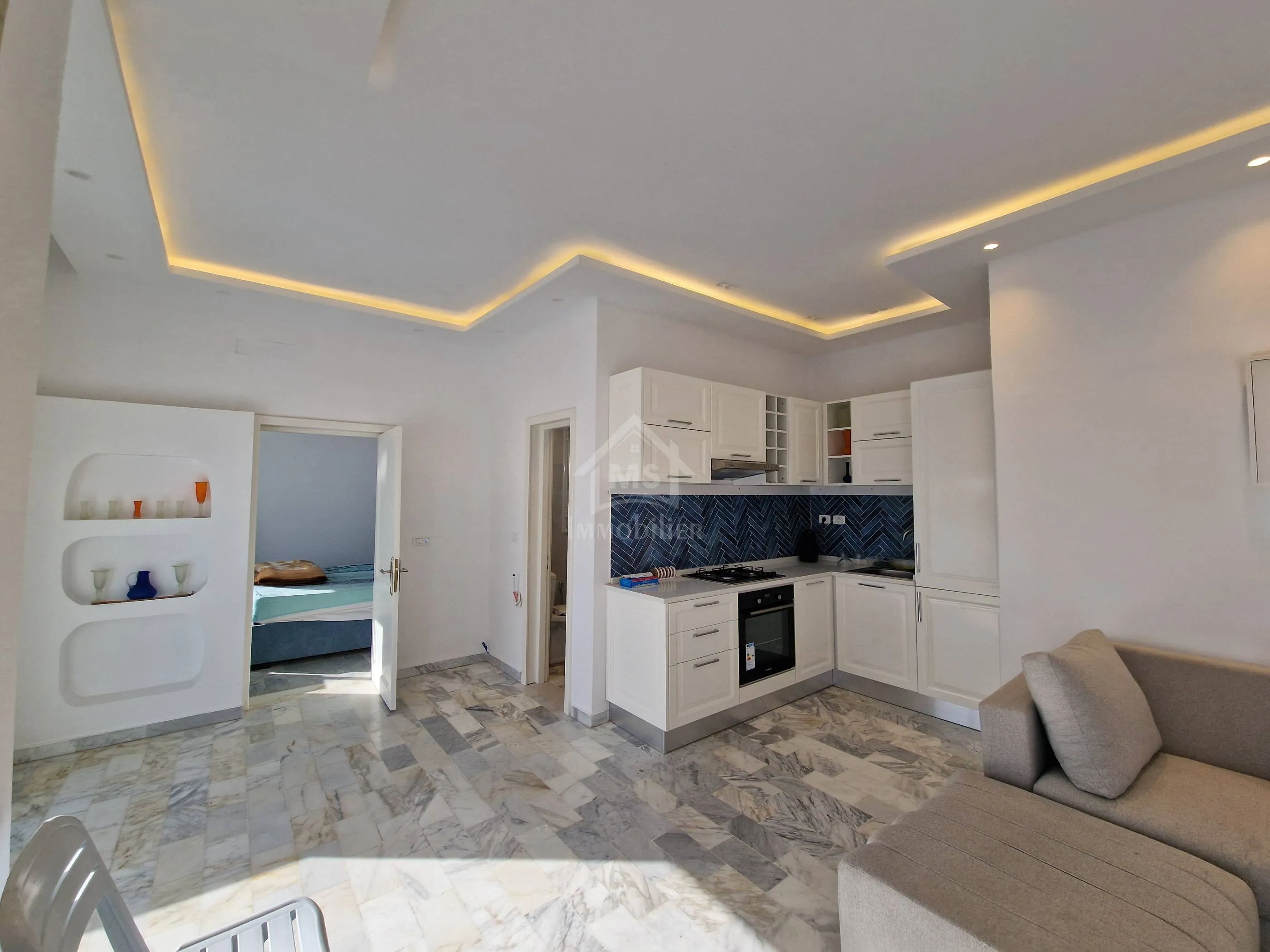 Appartement S+1 avec vue de mer à Hammamet à vendre 51355351