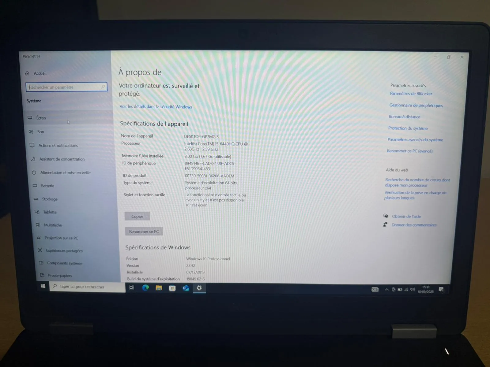 Dell latitude E5570