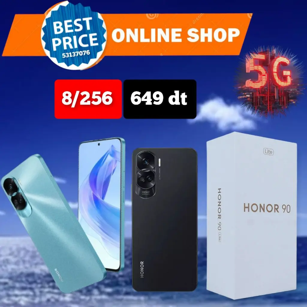 HONOR 90 lite 5G 8/256 Cacheté #Validé✔️