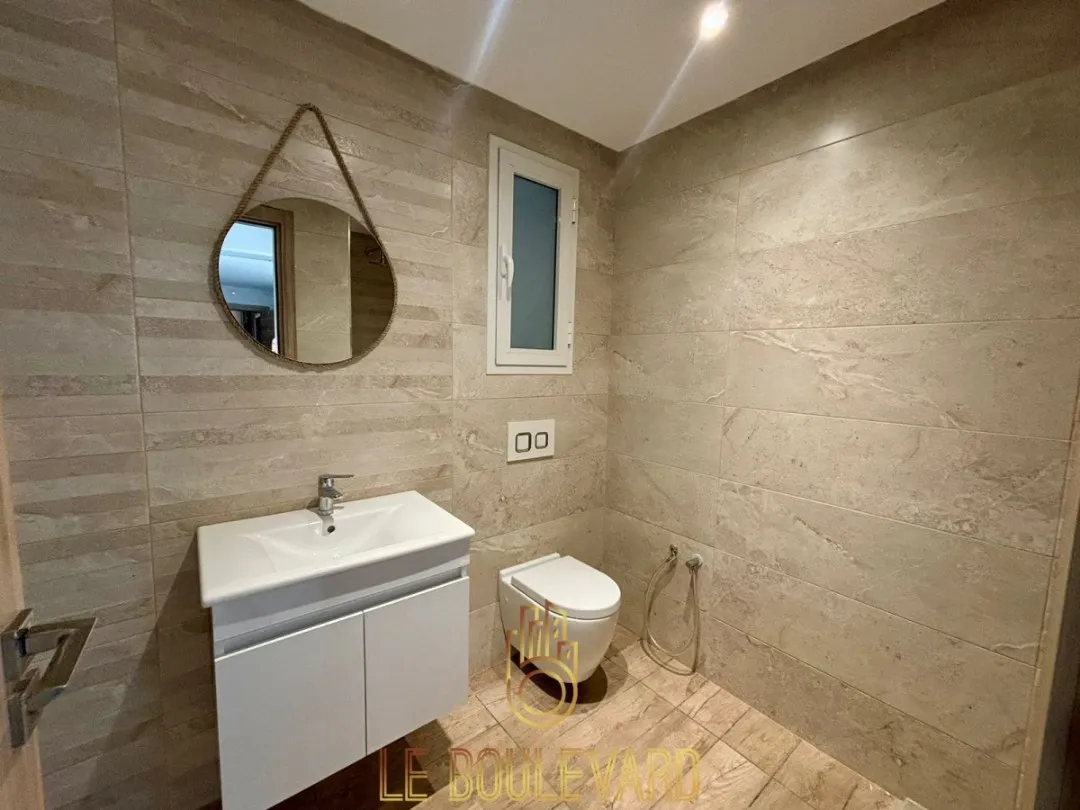 Location Annuelle : Appartement S+1 Haut Standing à AFH Mrezga, Nabeul