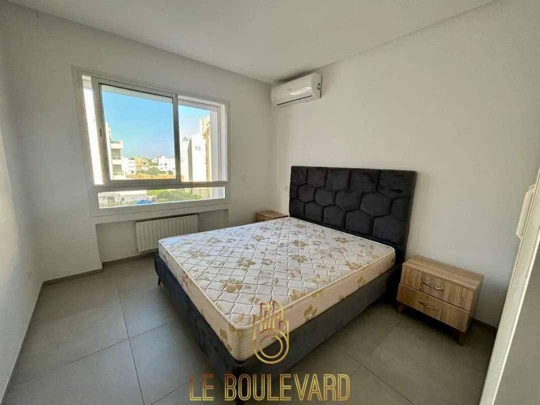 Location Annuelle : Appartement S+1 Haut Standing à AFH Mrezga, Nabeul