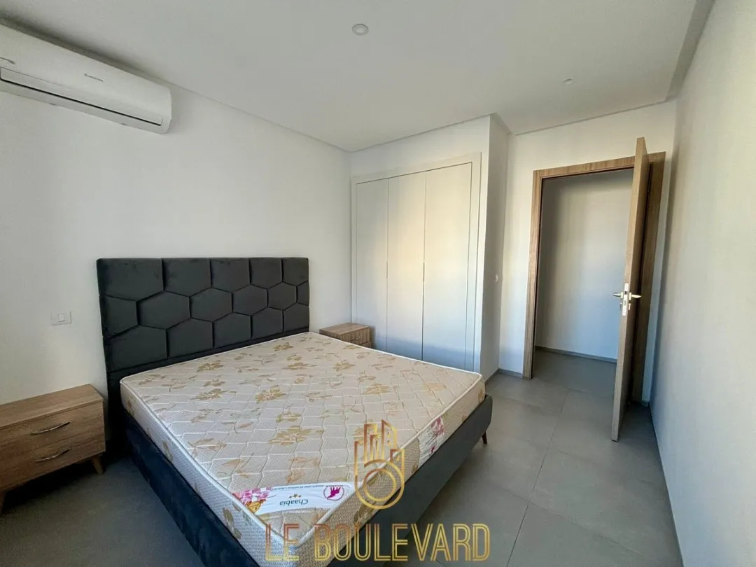 Location Annuelle : Appartement S+1 Haut Standing à AFH Mrezga, Nabeul