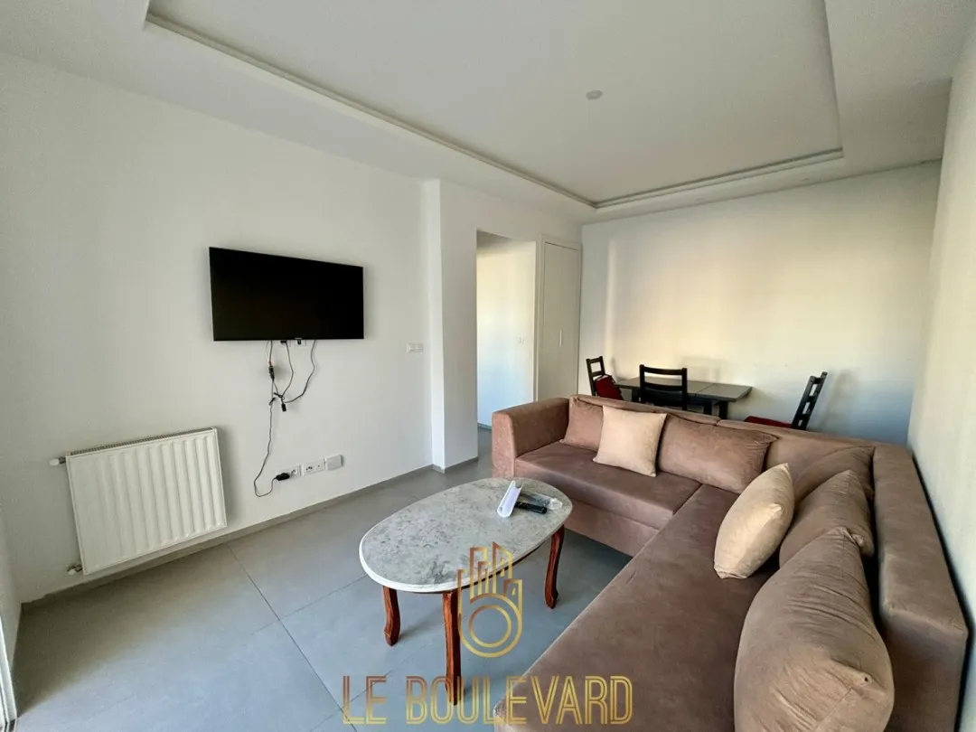 Location Annuelle : Appartement S+1 Haut Standing à AFH Mrezga, Nabeul