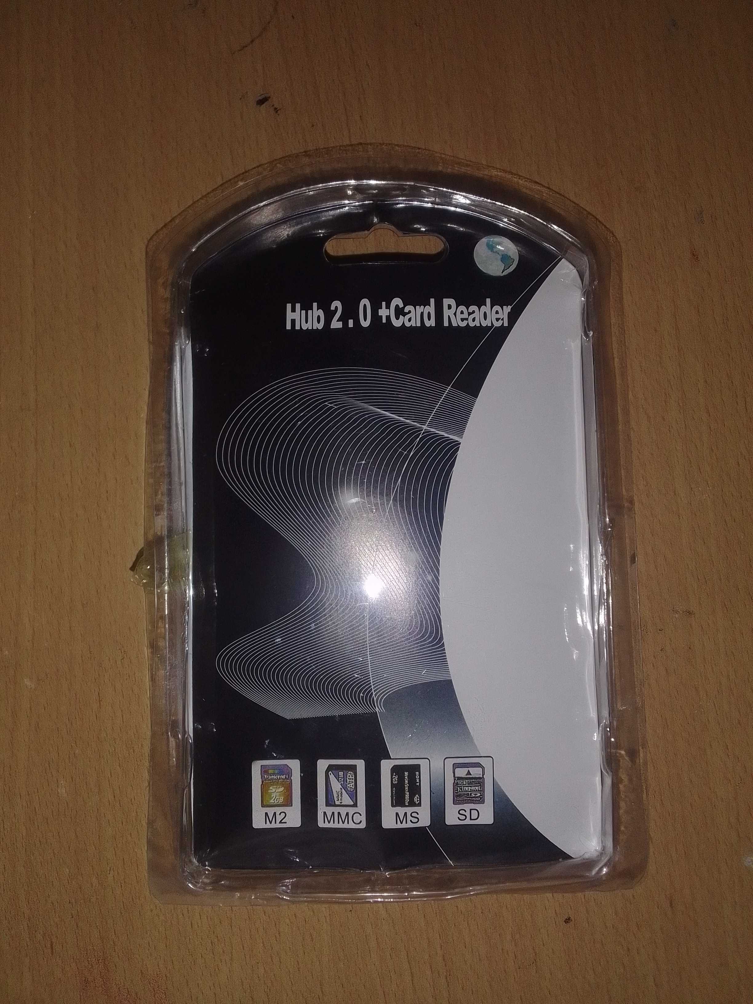 USB HUB + CARD REASER (CARTE MS/ CARTE SD/ CARTE MMC/ CARTE M2)
