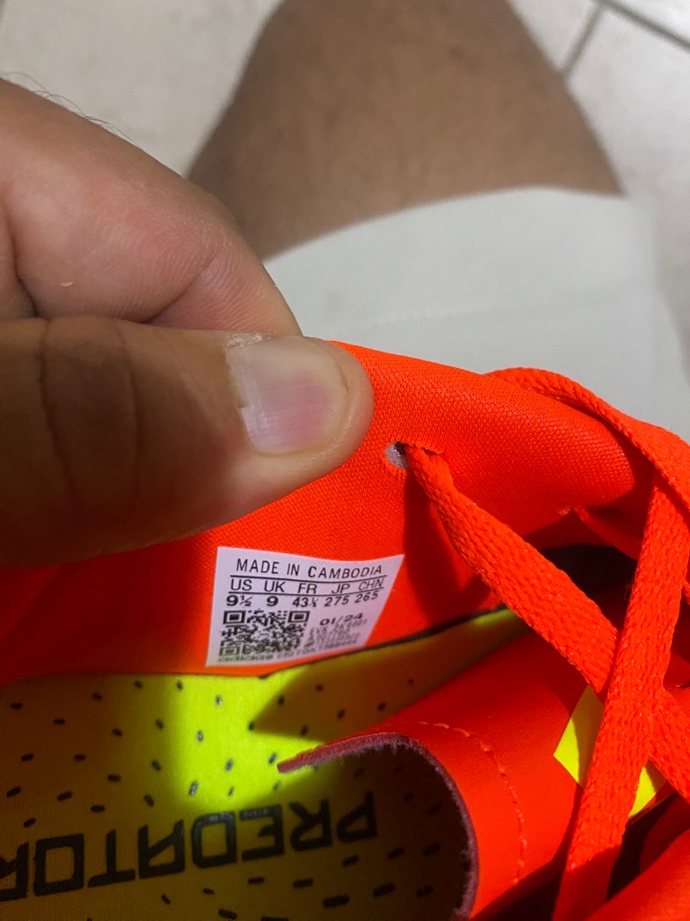 Crampons predator Nike 