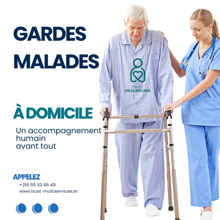 DES GARDES MALADES PAR MOIS A El MOUROUJ 1