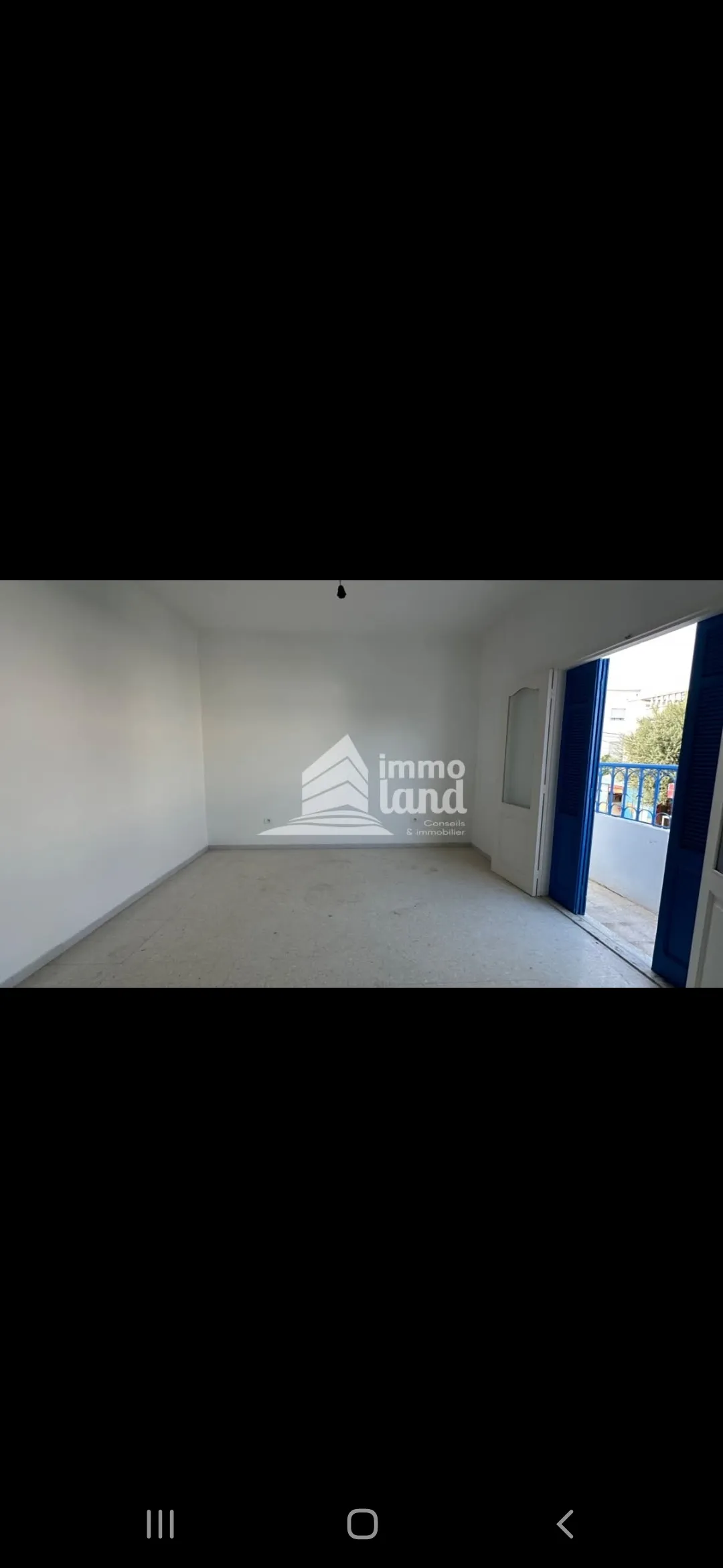 A louer étage de villa S+3 à la marsa