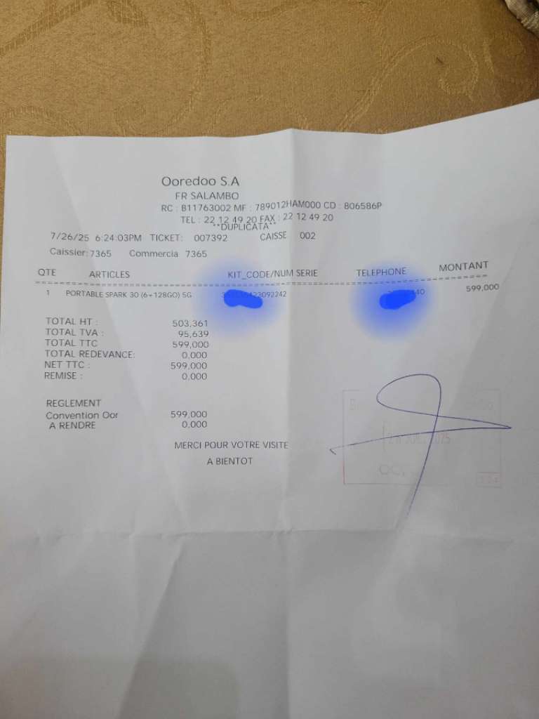 tecno spark 30 neuf 5g