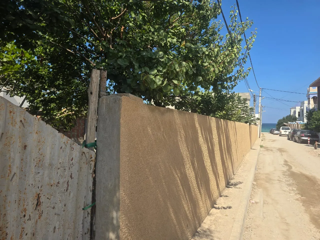 Manifique terrain 210 m2 et 430 m2 À 50m de la mer prè folla aqua Resort chatt_mariem