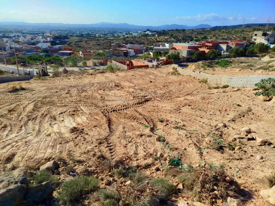 TERRAIN A VENDRE A HAMMAMET FUTURE PROJET VILLA VUE PANORAMIQUE MER