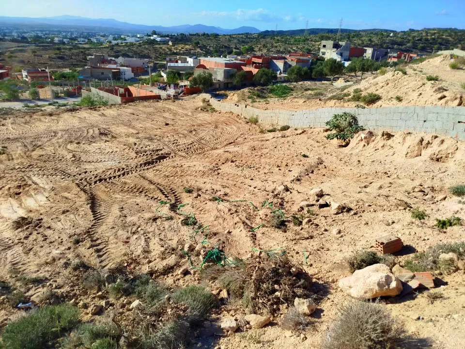 TERRAIN A VENDRE A HAMMAMET FUTURE PROJET VILLA VUE PANORAMIQUE MER
