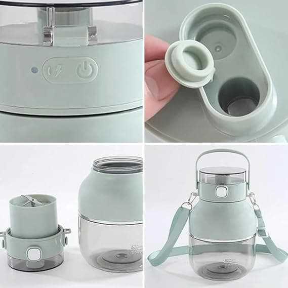Bouteille presse-agrume rechargeable portable 1.5L