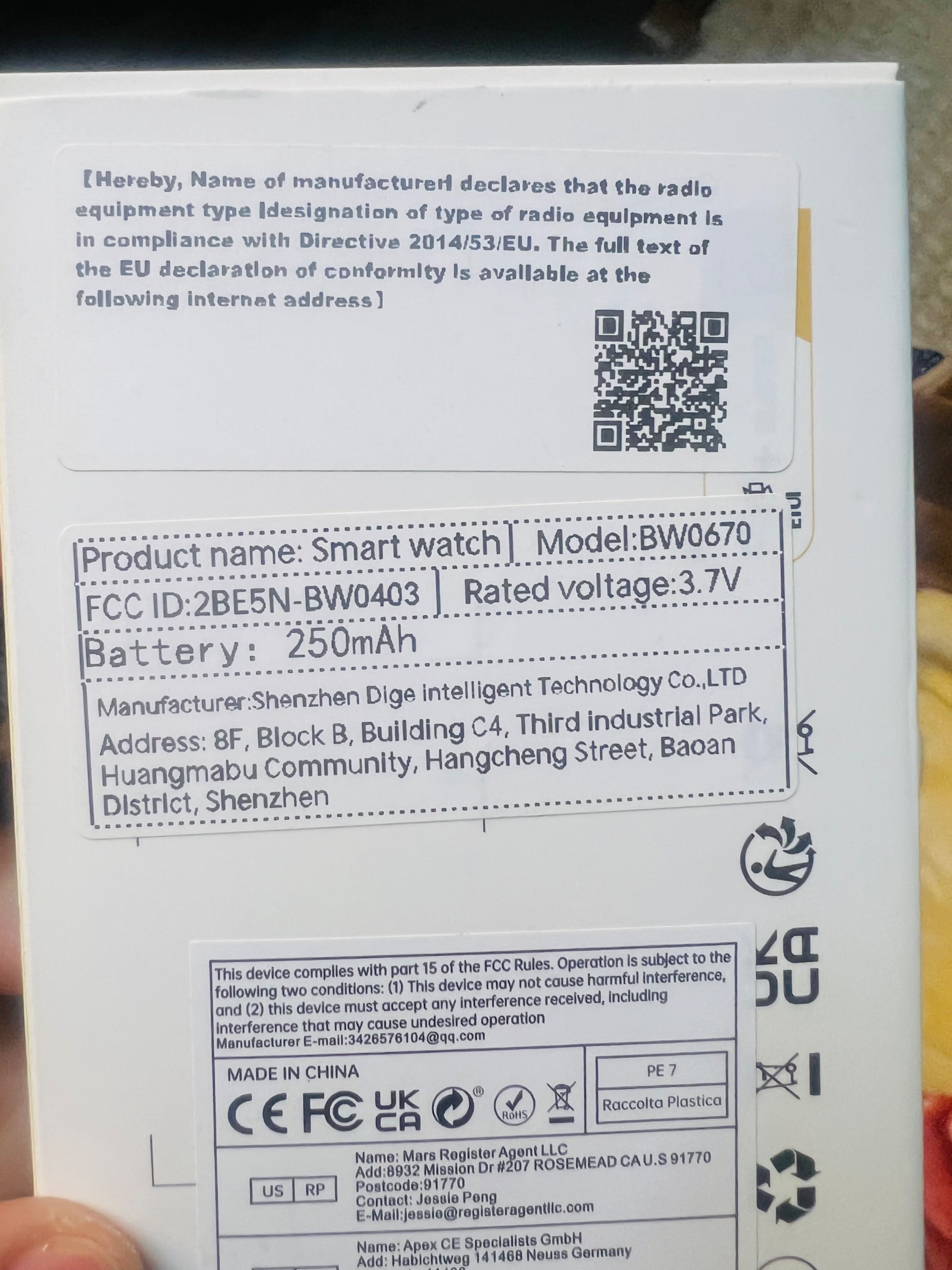 Smart watch imp 🇫🇷 