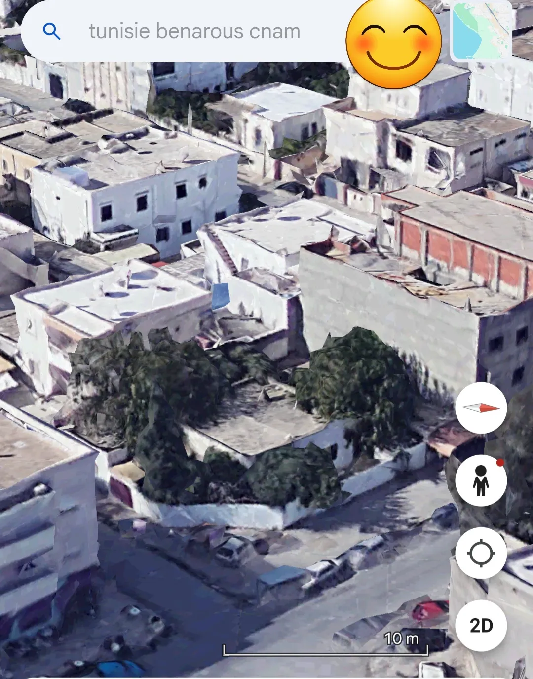 Maison sur deux rues principales à Ben Arous